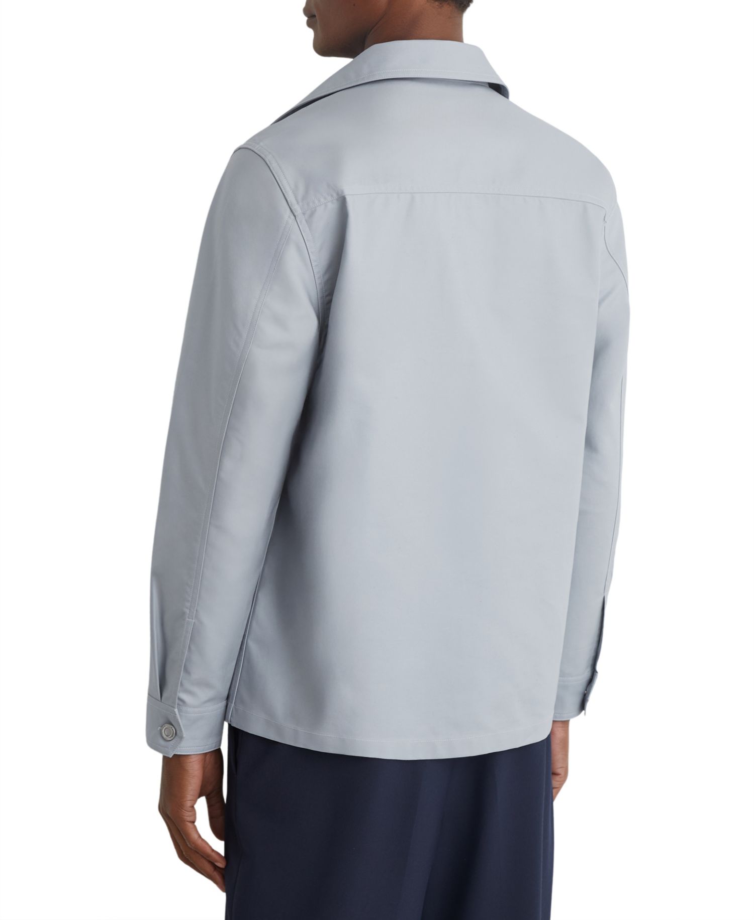Men's Yorker Cotton-Twill Four-Pocket Overshirt