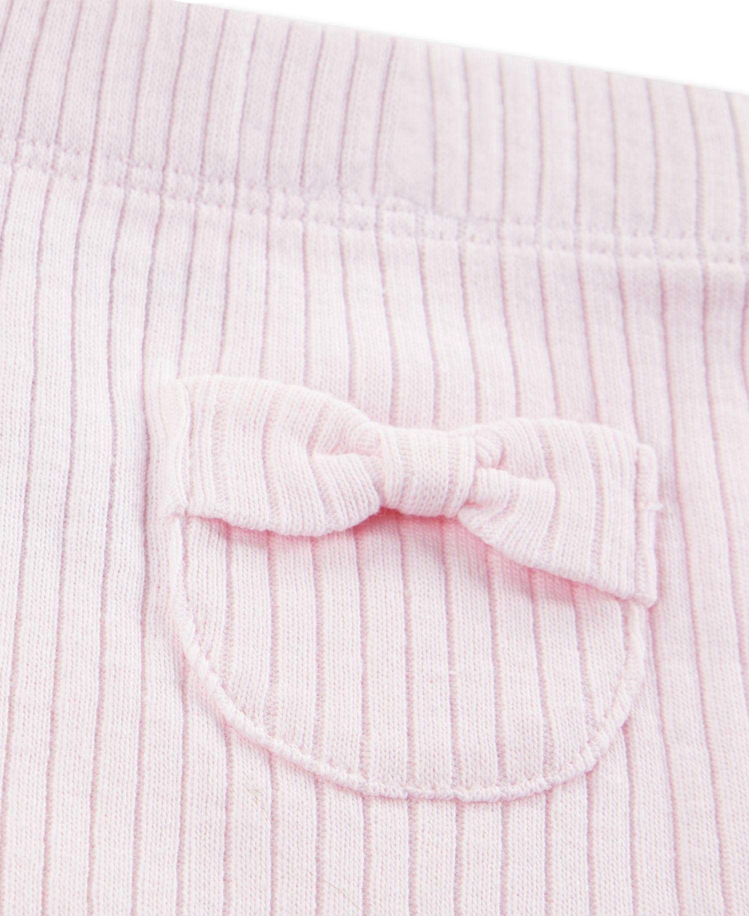 Baby Girls' Babywear Rib-Knit Pants, 2-Pack