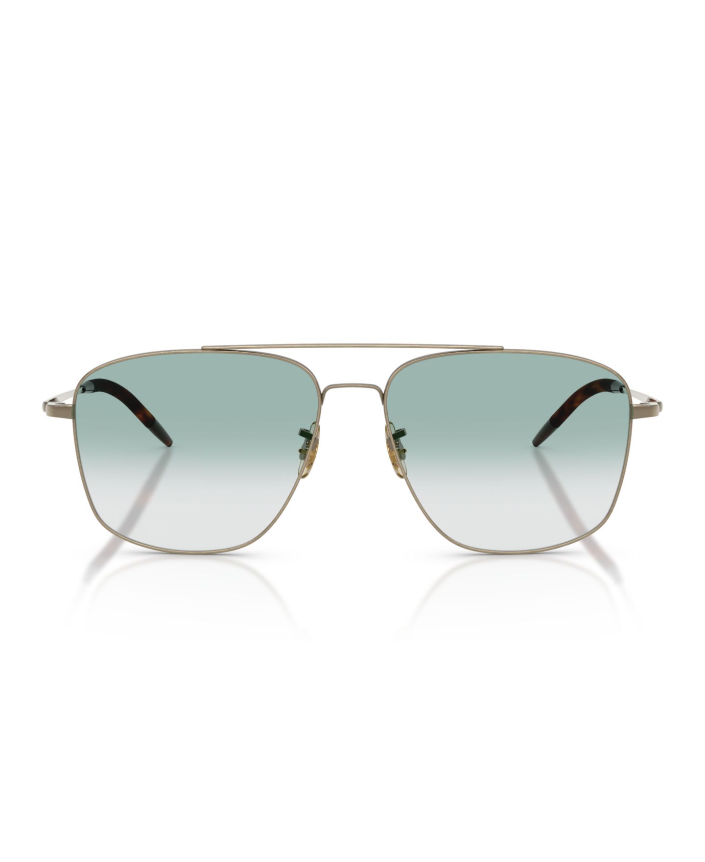 Очки Oliver Peoples Unisex Aymes Eyeglasses, OV1380, цвет: Состаренный золотой — фото 3