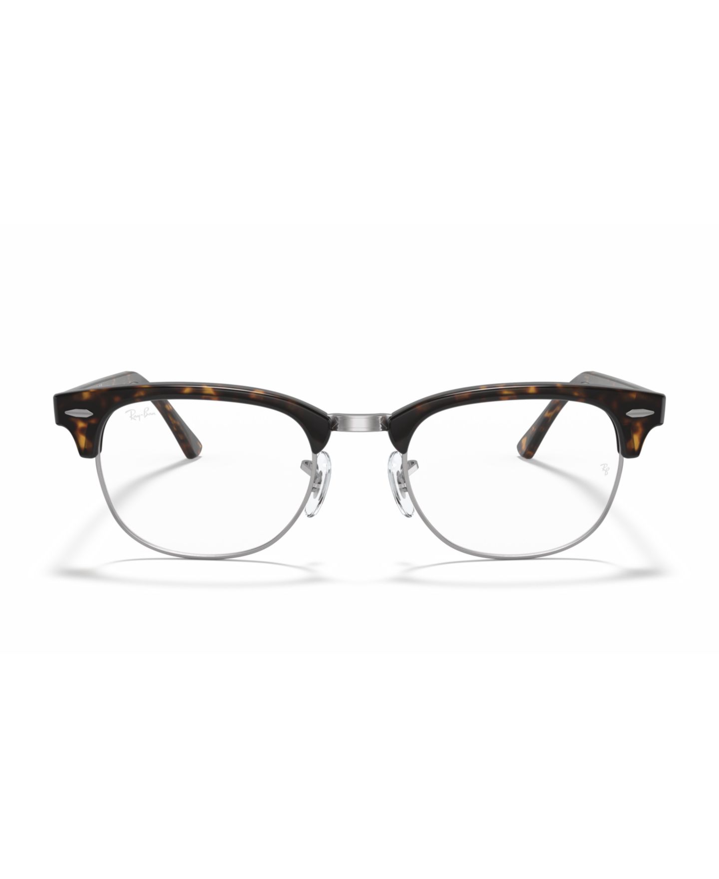 Очки Ray-Ban Unisex Clubmaster Optics Eyeglasses, RB5154, цвет: Тёмный гавана — фото 4