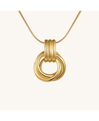 Women's Triple Knot Pendant Necklace