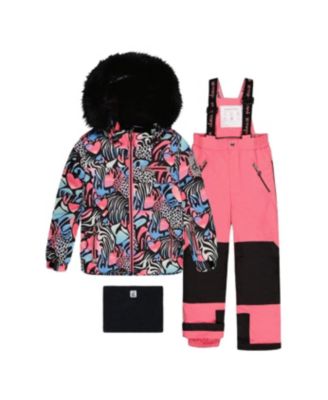 Toddler Girls (2T - 5T) Two-Piece Play Snowsuit