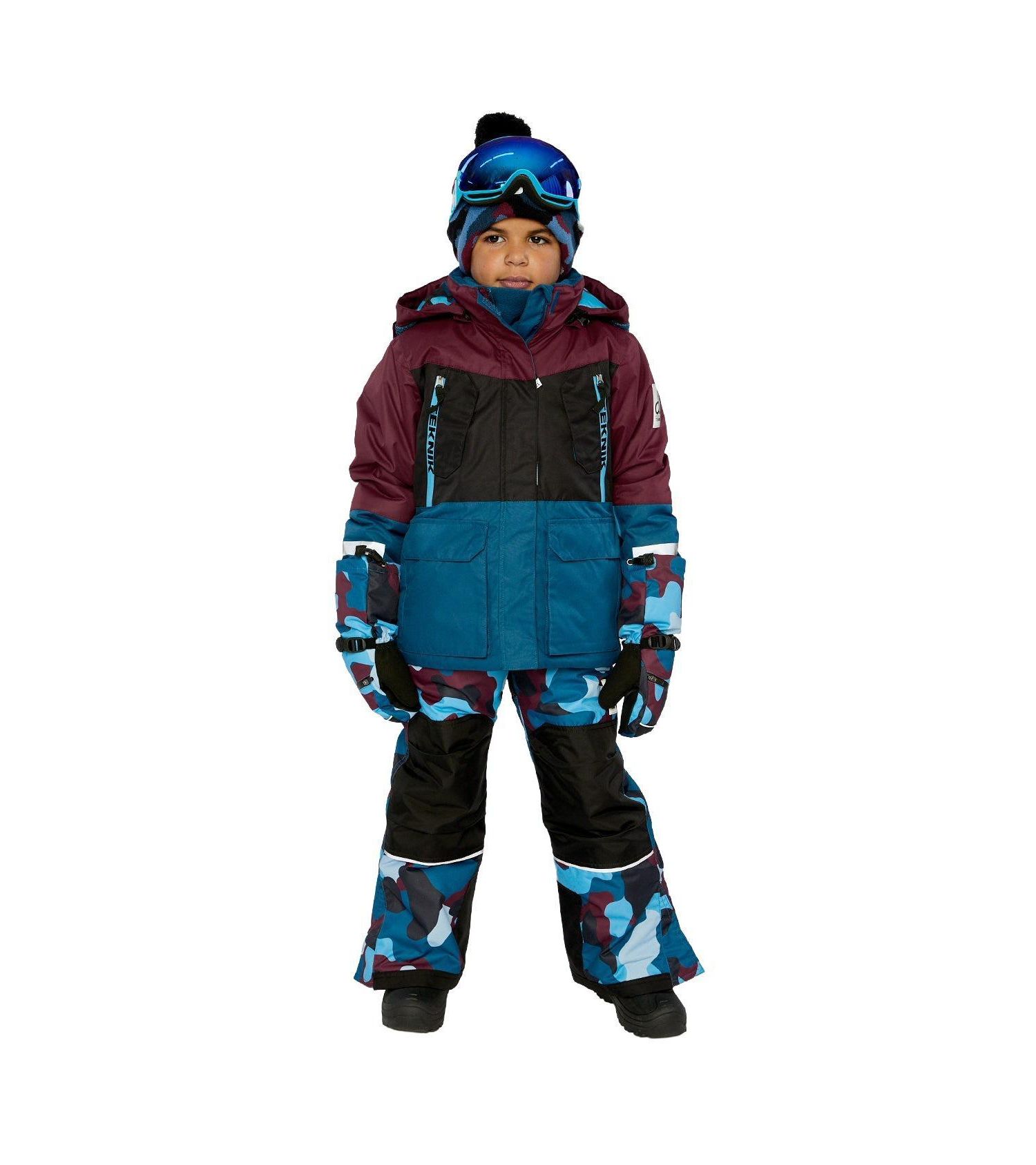 Little and Big Boy (6 - 14) Two-Piece Teknik Snowsuit