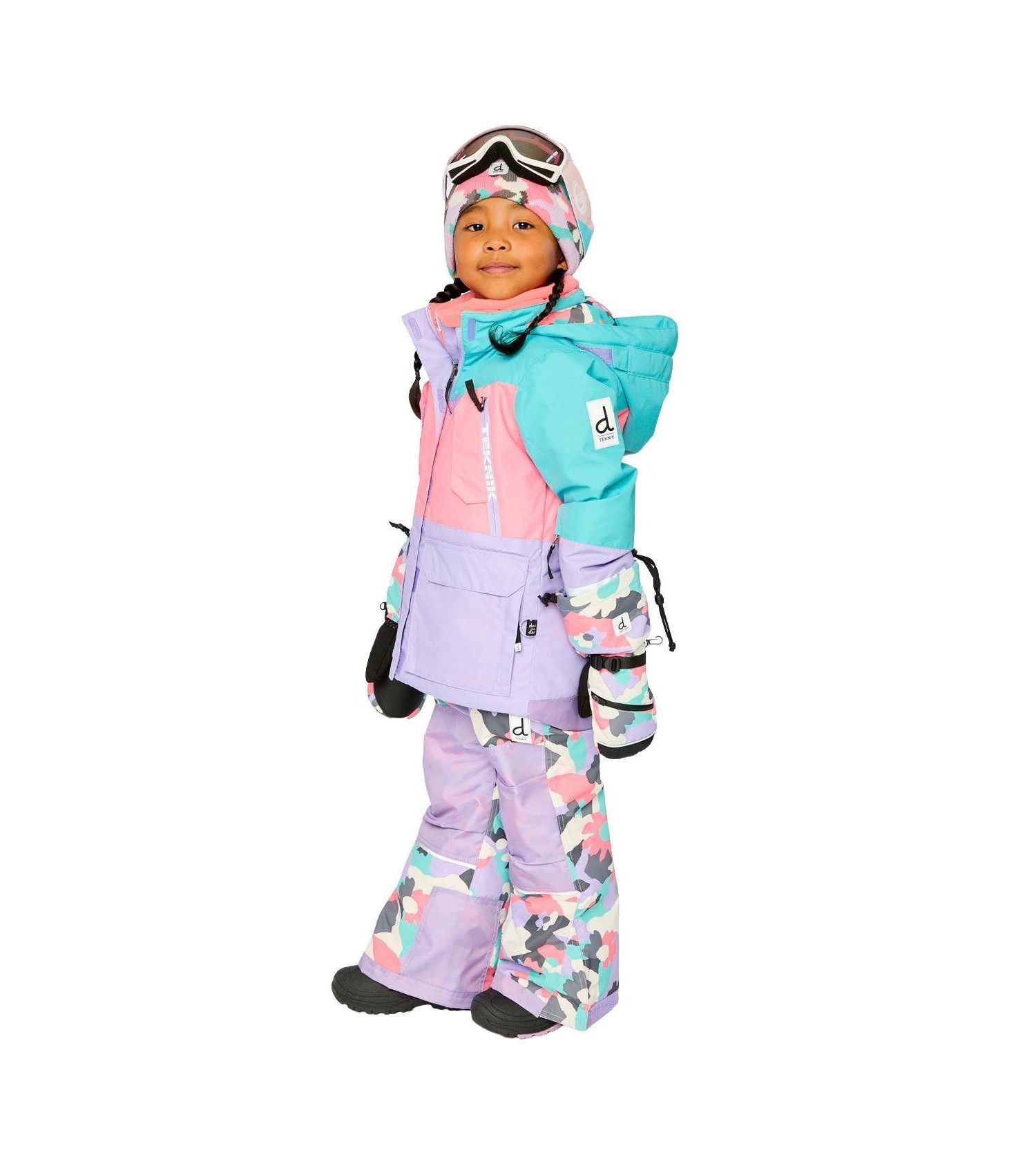 Little and Big Girl (6-16)Two Piece Teknik Snowsuit