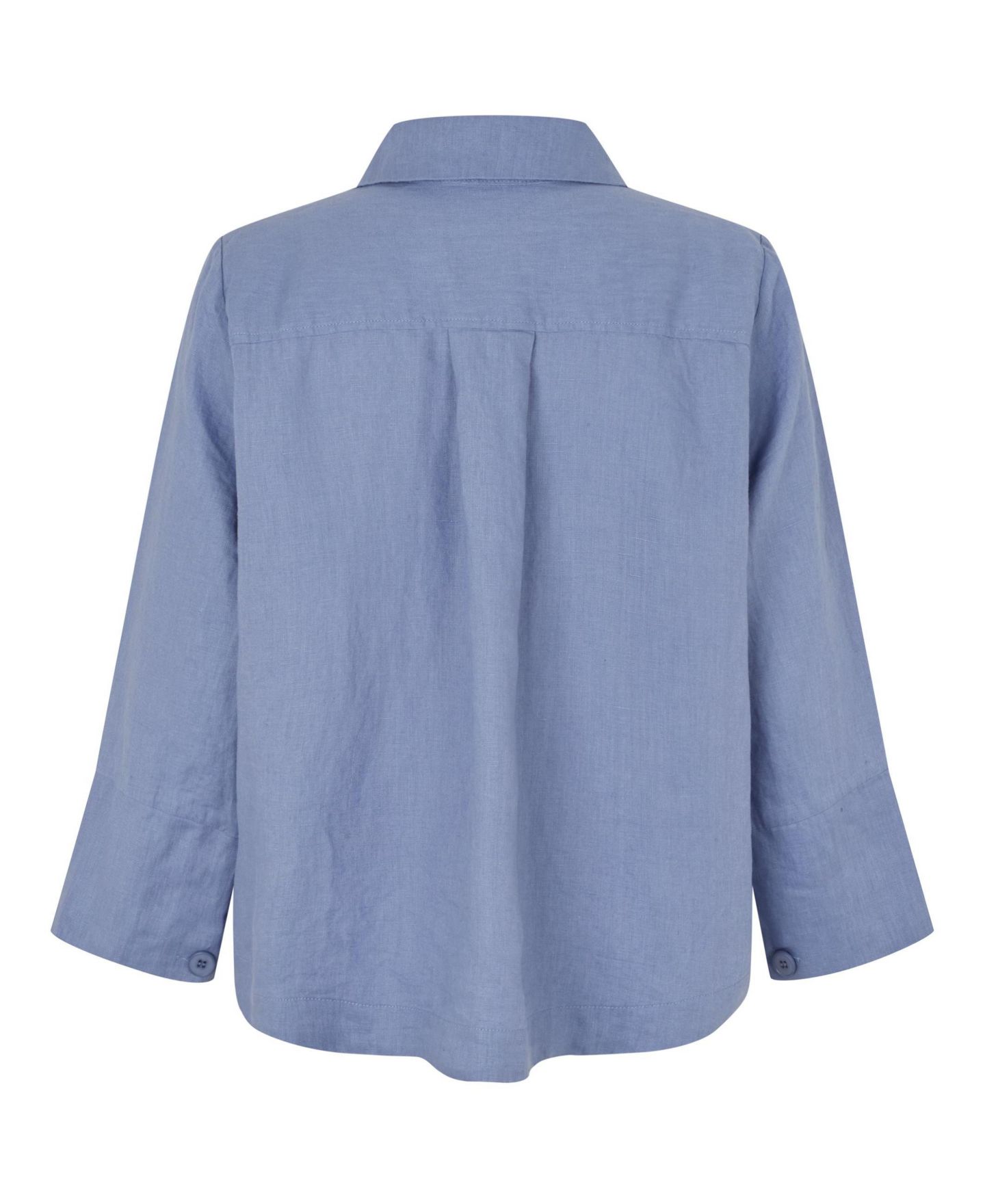 Женская рубашка Masai Copenhagen MaJurelle Linen Overshirt, цвет: Стоунвош — фото 5
