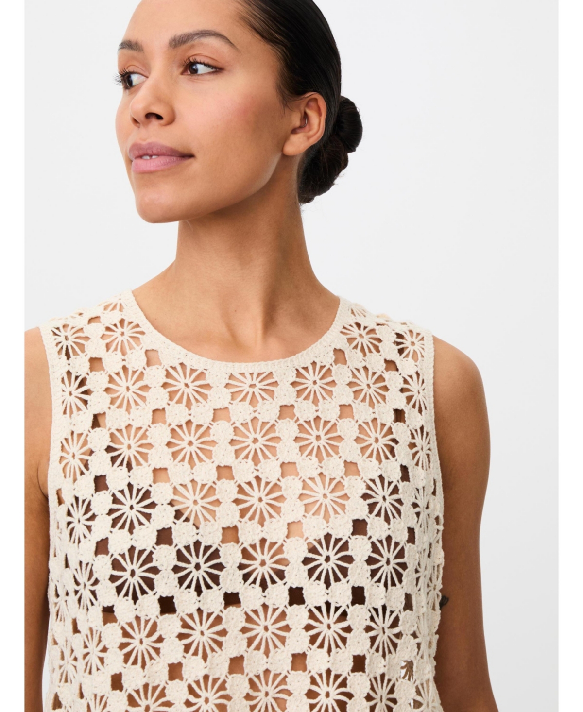Masai Copenhagen Women's Mafanelis Floral-Crochet Tank Top
