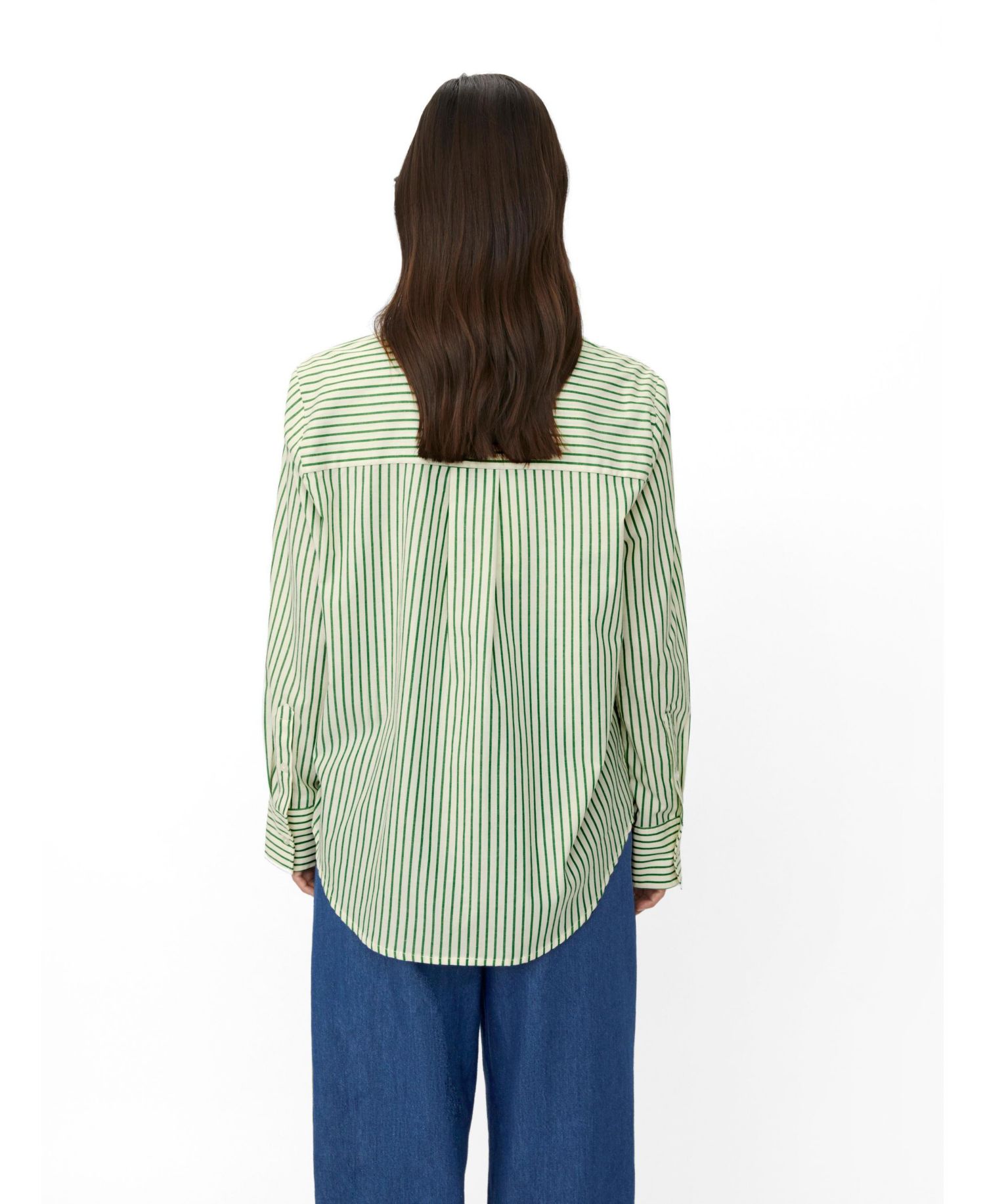 Women's Mairyelle Striped Long-Sleeve Button-Down Shirt