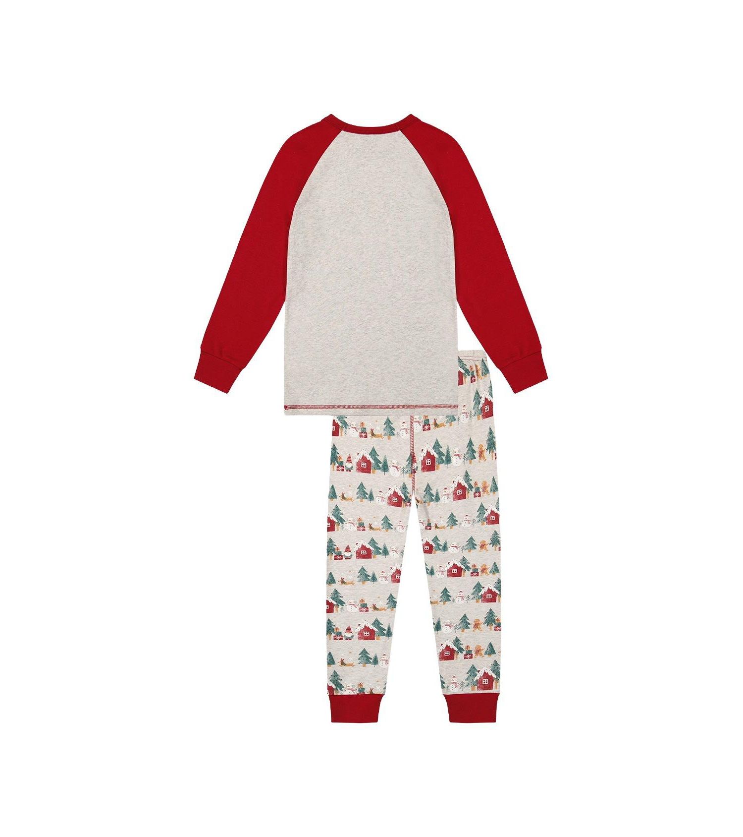 Little and Big Unisex (6-12) Cotton Two Piece Christmas Pajama Set