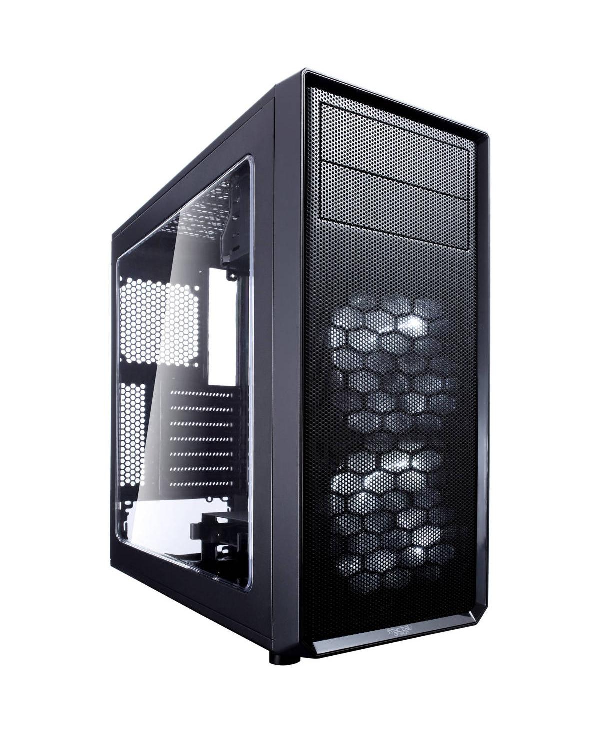 Fractal Design Focus G Atx Mid-Tower Computer Case with Side Window - Black