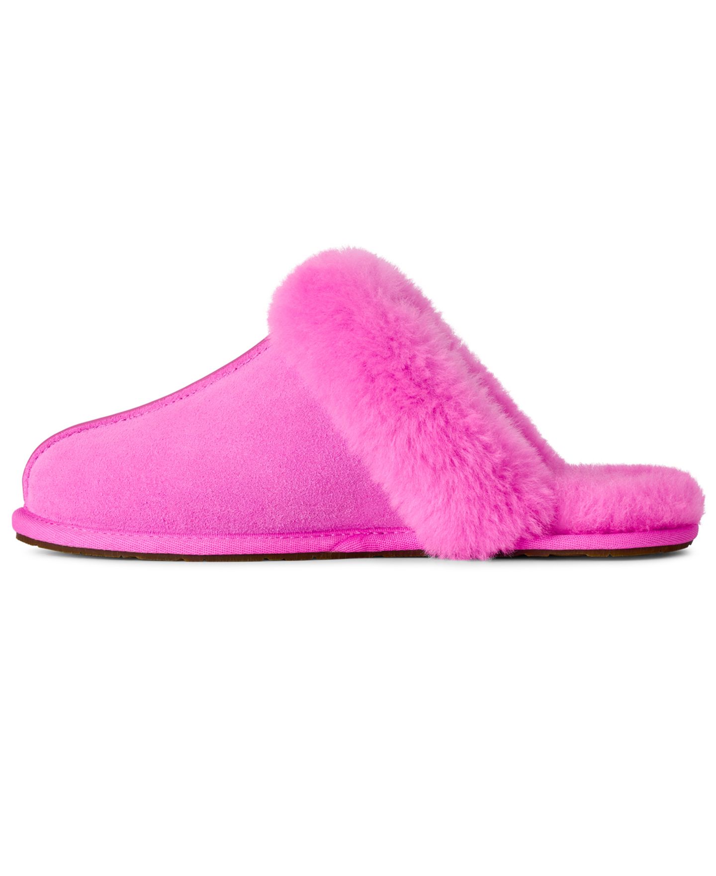 Женские тапочки UGG Scuffette II Slip-On, цвет: Яркий фуксия — фото 5