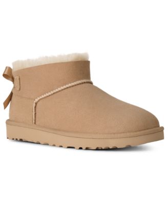 Women's Ultra Mini Bailey Bow Round Toe Booties