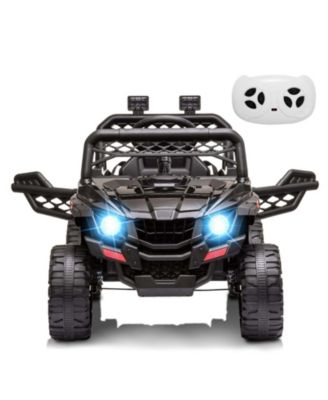 12V Kids Electric Ride On UTV Truck with Parental Remote Control, Spring Suspension, Ages 3-8
