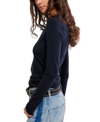 Women's So Soft Seamless Scoop Neck Long-Sleeve Top thumbnail 3