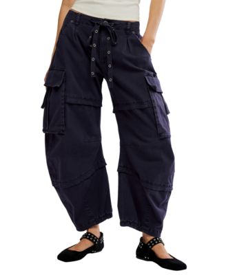 Women's Reef Curved Low-Rise Wide-Leg Cargo Pants