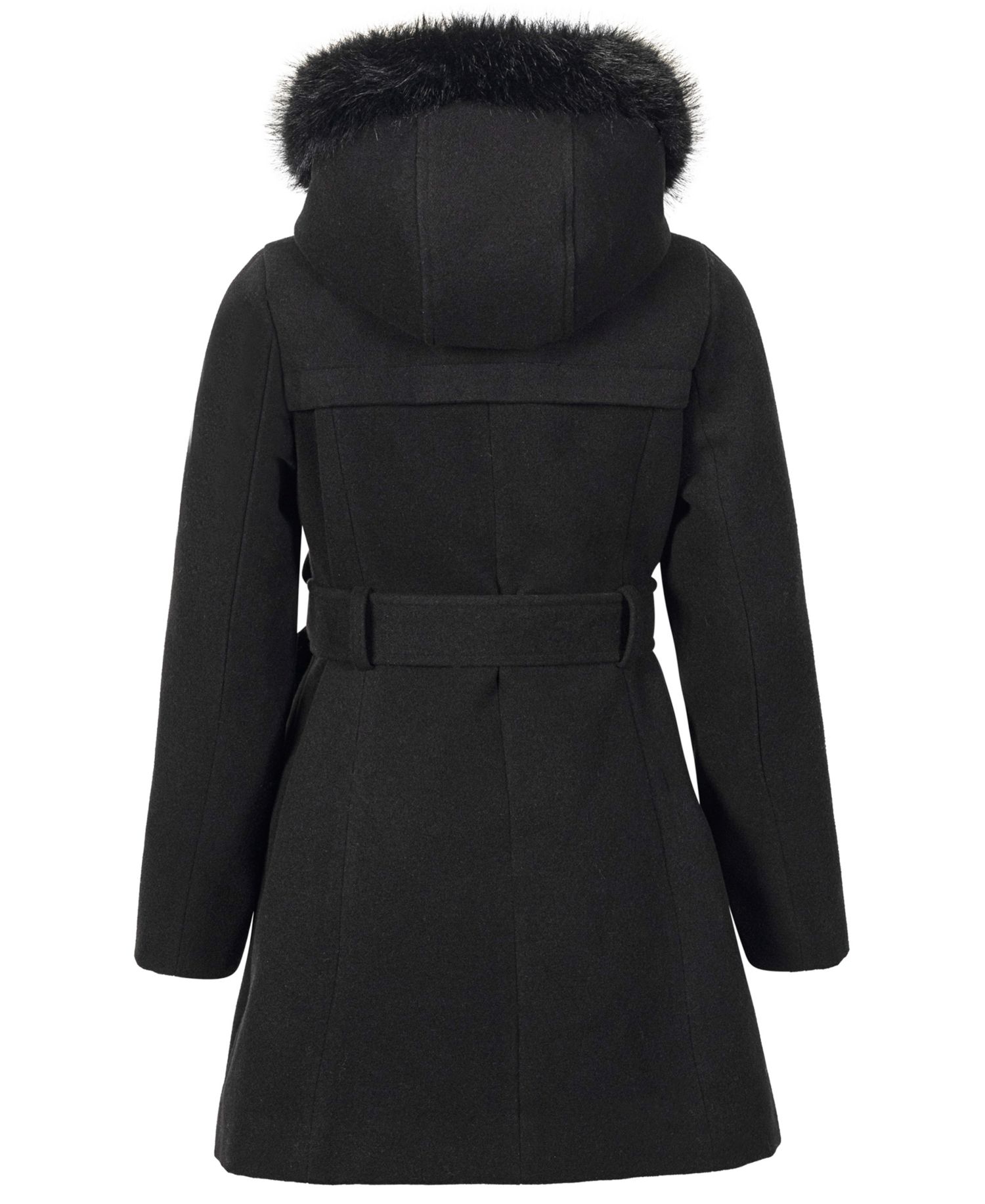 S Rothschild Girls' 6-16 Long-Sleeve Belted Trench Coat