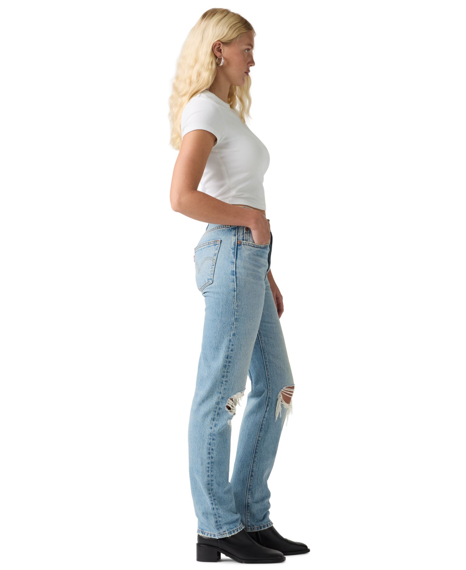 Trendy Plus Size 501 Original-Fit Straight-Leg Jeans