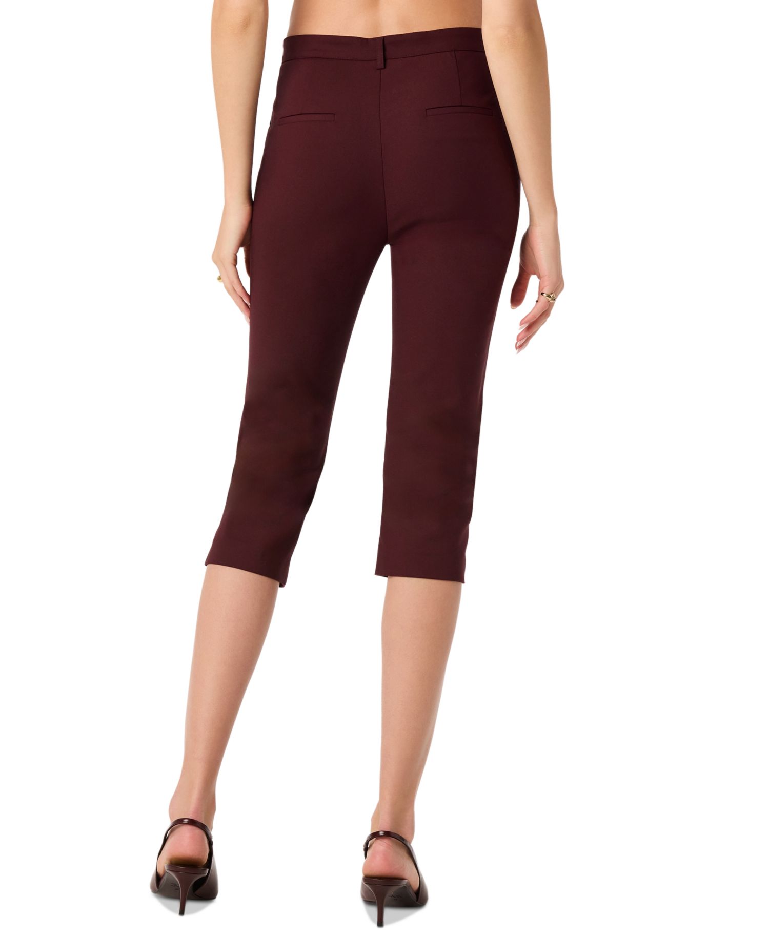 Women's Cardin High-Rise Capri Pants