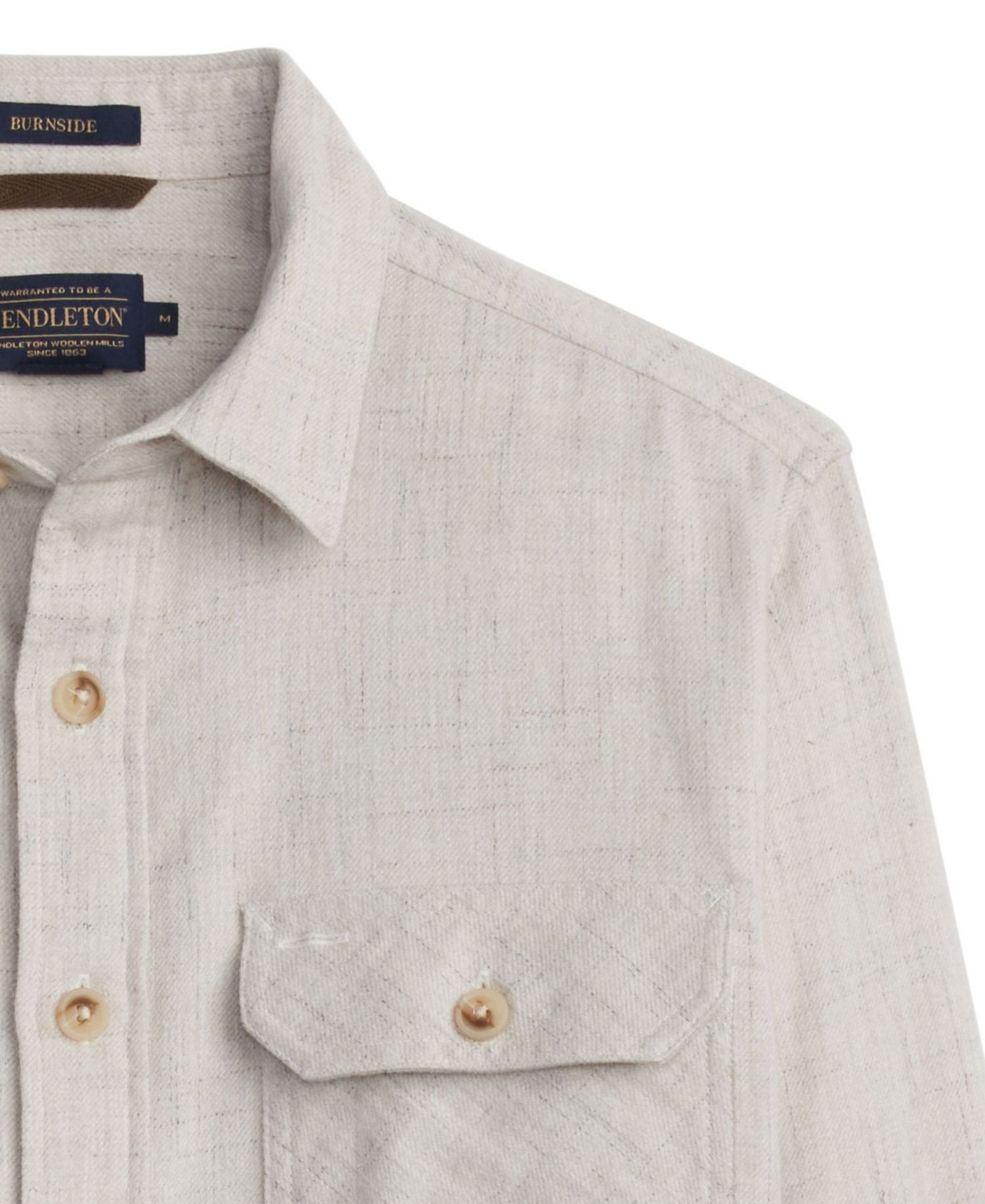 Men's Burnside Flannel Long-Sleeve Shirt