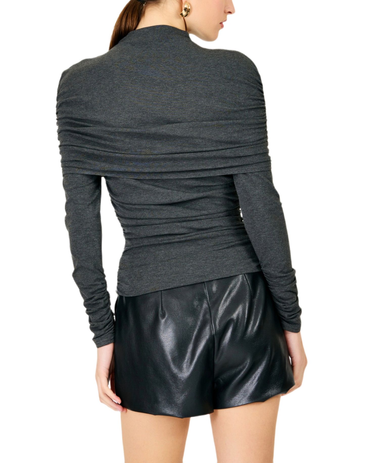 Women's High-Waisted Micro Shorts, 2" Inseam