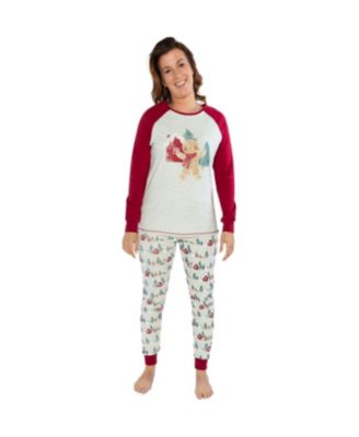Women's Two Piece Christmas Pajama Set Holiday Print