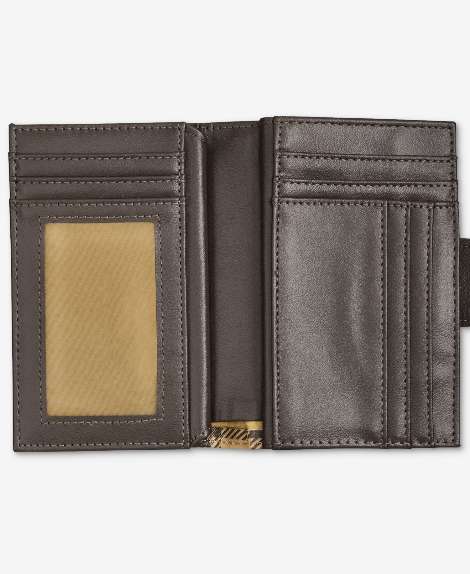 Fall Plaid Framed Indexer Wallet