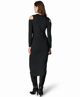 macy's black bodycon dress Women's Body-Con Dresses Color:Midnight Bloom Trend|Details Stacees Bridesmaid Dress |