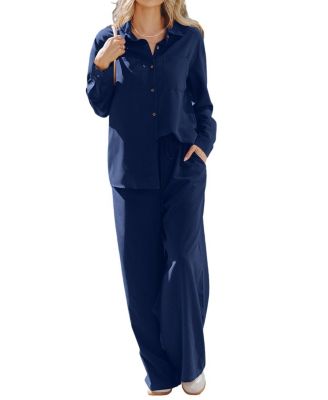 Women's Casual Chic Two-Piece Lounge Set