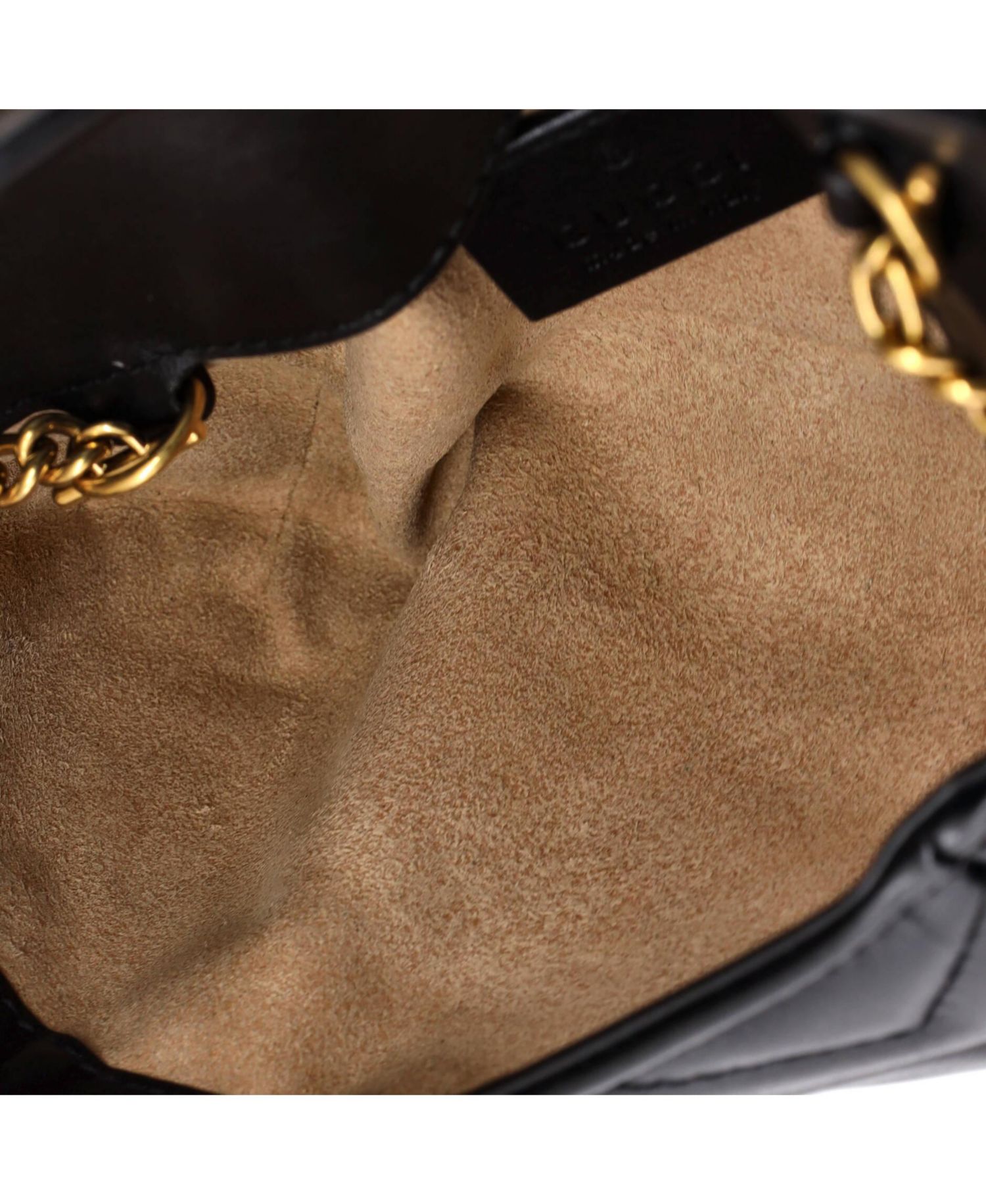 Super Mini GG Marmont Flap Bag Matelasse Leather