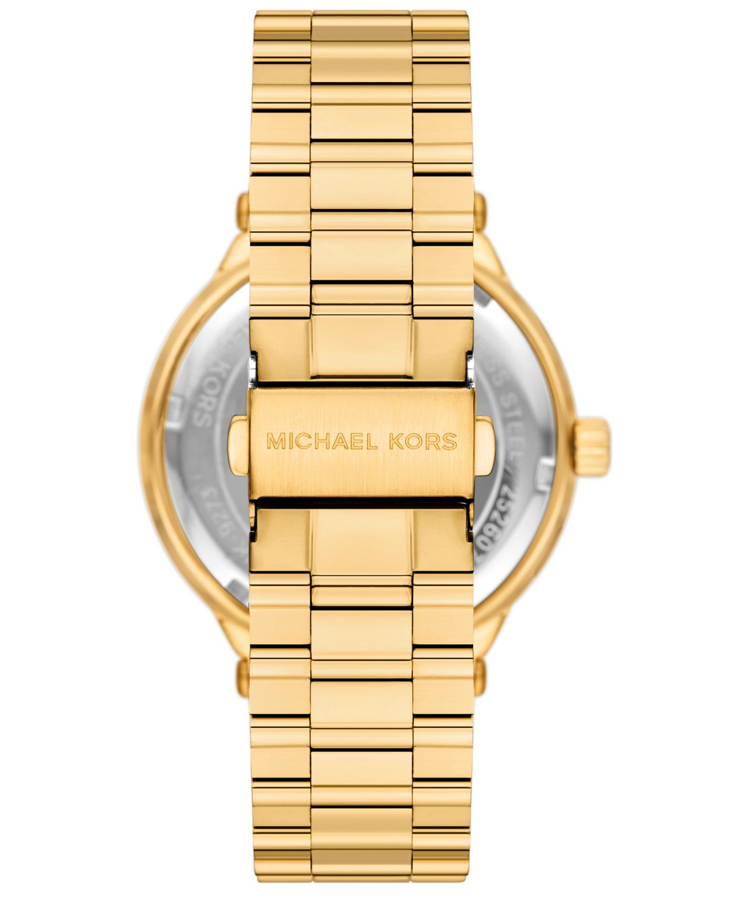 Мужские часы Michael Kors Billie, три стрелки, золотистая нержавеющая сталь, 44 мм — фото 2