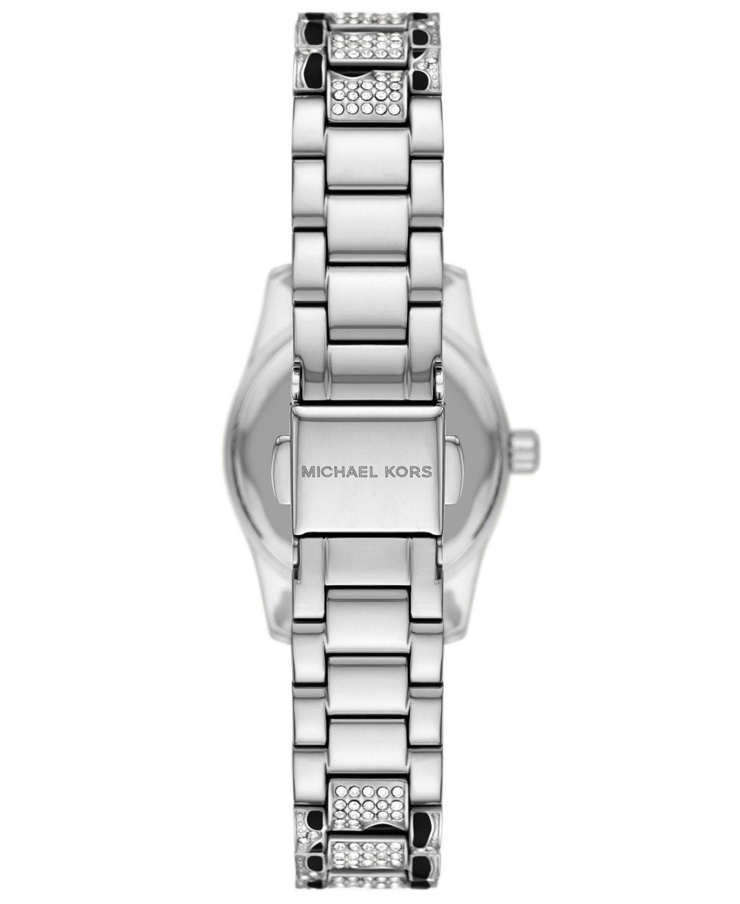 MICHAEL Women's Lexington Three-Hand Animal Print Stainless Steel Watch 26mm