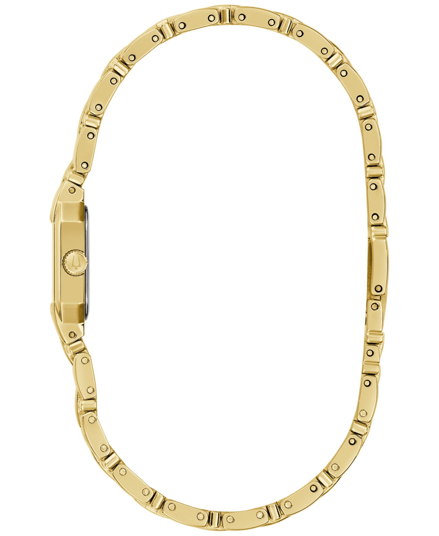 Женские часы Bulova Goddess of Time Sophia Gold-Tone Stainless Steel Bracelet Watch 16mm — фото 2