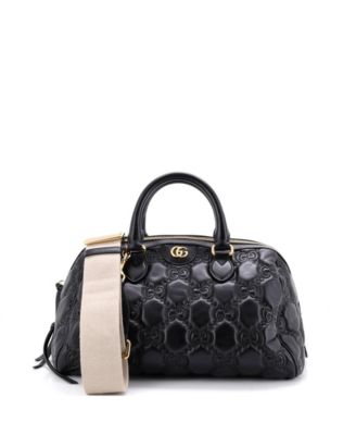 Medium Ophidia Convertible Boston Top Handle Bag GG Matelasse Leather