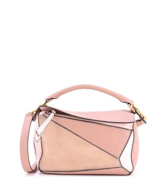 Medium Puzzle Bag Leather and Suede