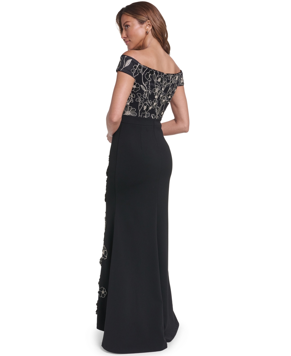 Eliza J Women's Off-The-Shoulder Formal Dress