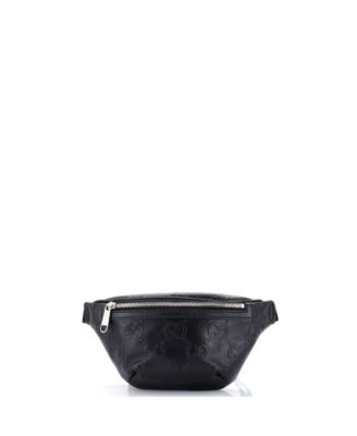 Small Belt Bag GG Embossed Perforated Leather