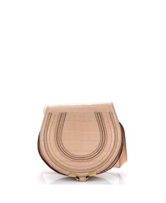 Mini Marcie Crossbody Bag Embossed Leather