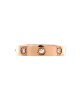 Love Wedding Band 8 Diamonds Ring