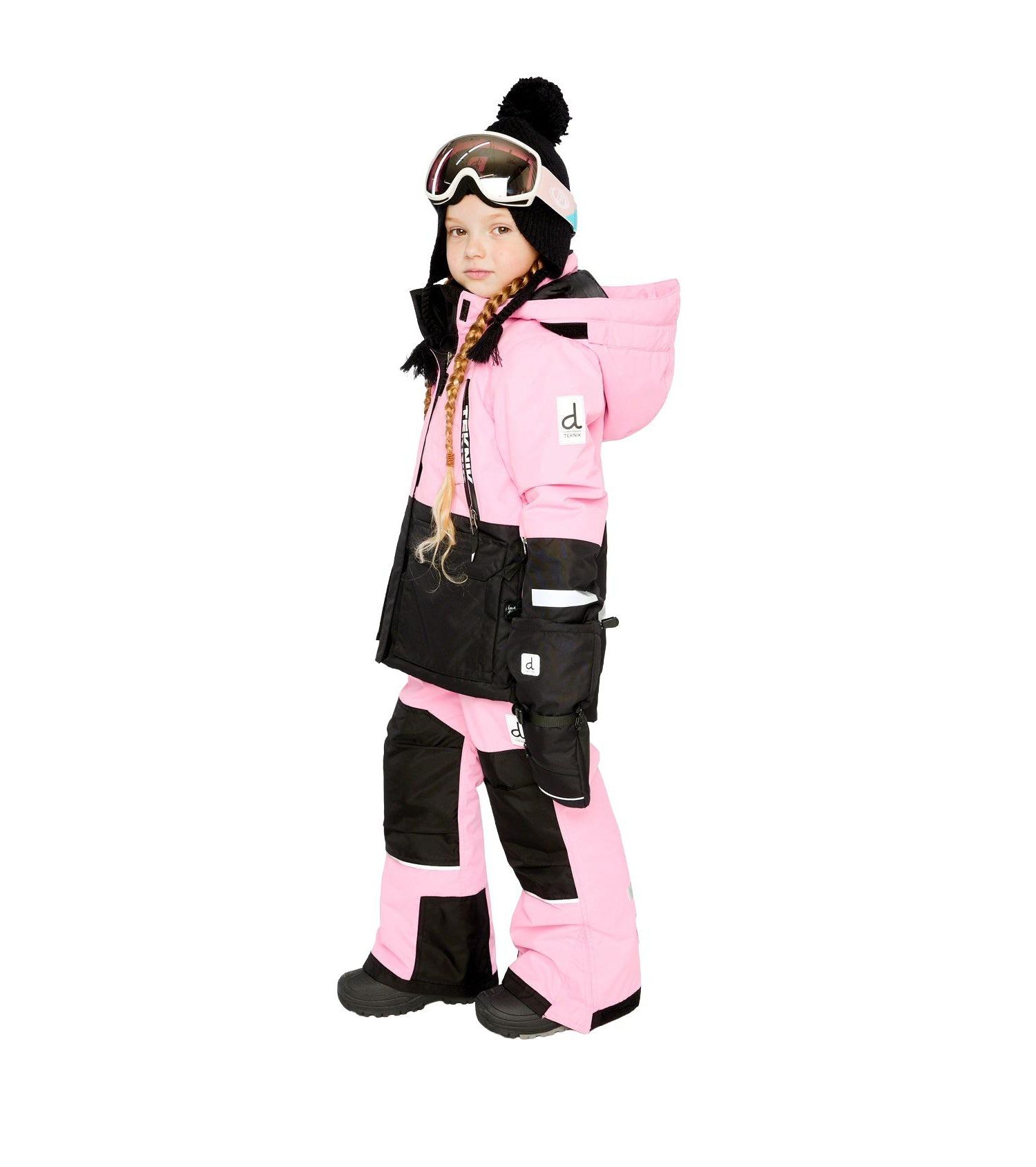 Little and Big Girl(6-16) Two Piece Teknik Snowsuit