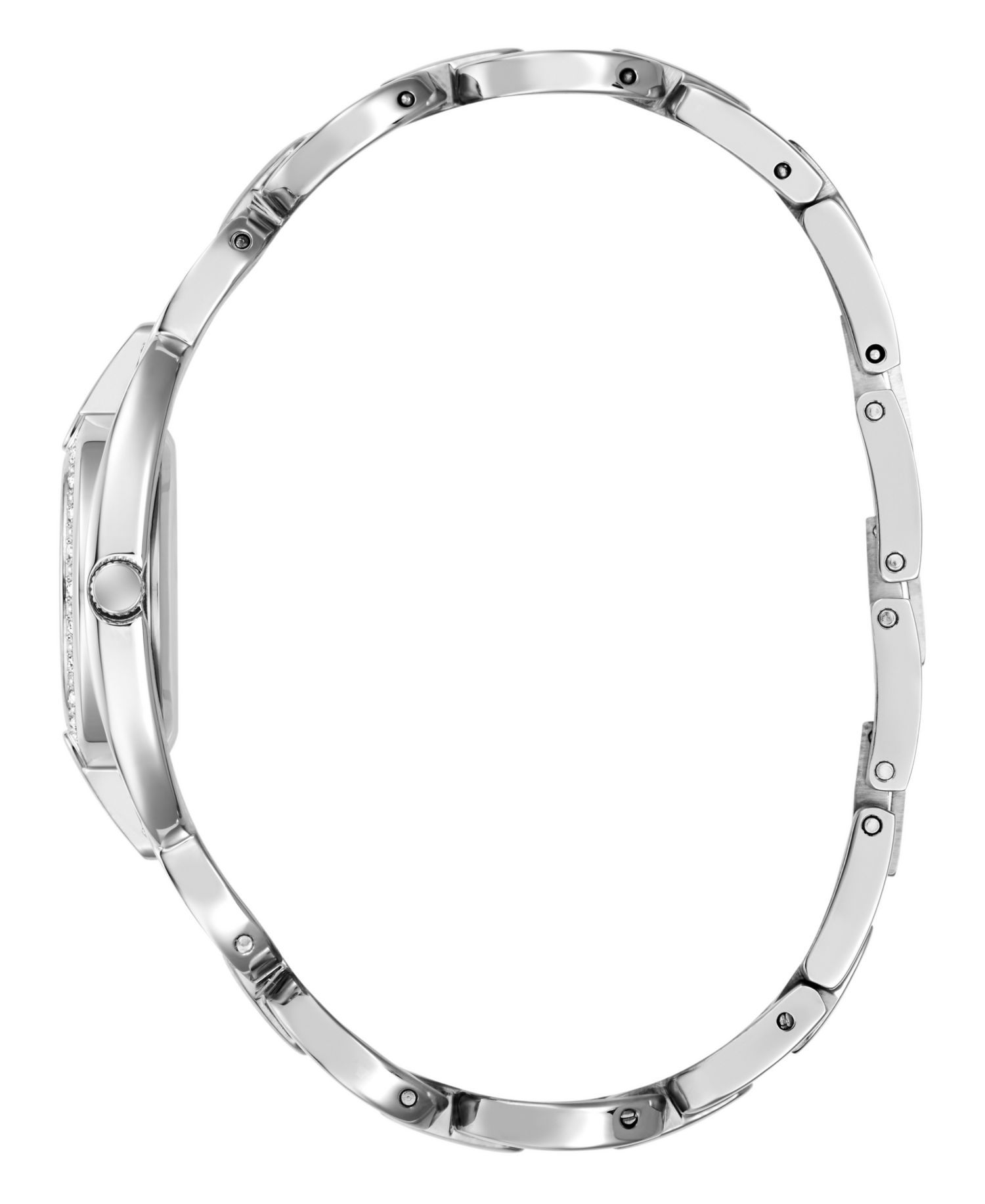 Women's Quartz Silver-Tone Stainless Steel Watch 26mm