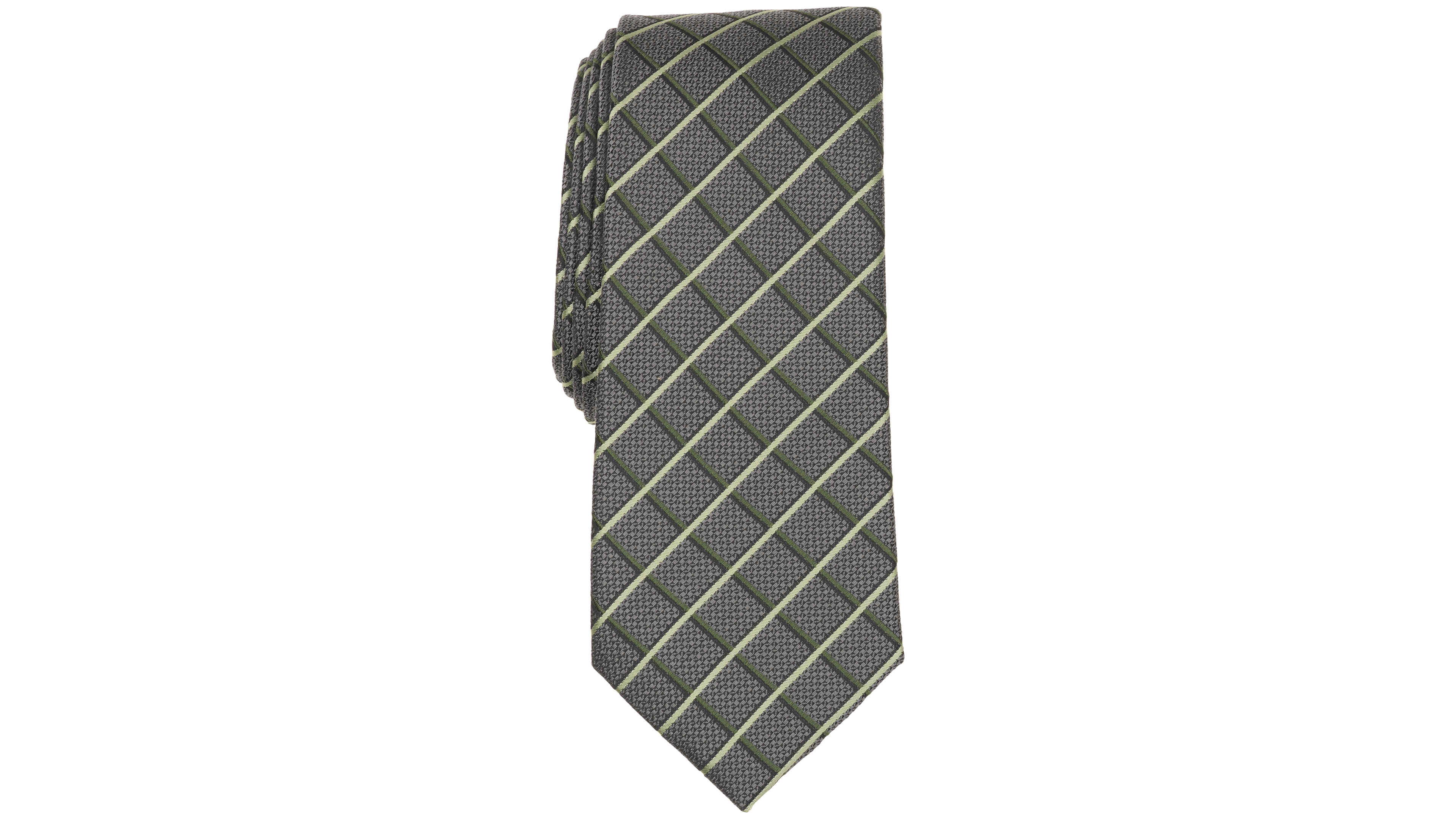 Alfani Men's North Grid Tie, Macy's Exclusive