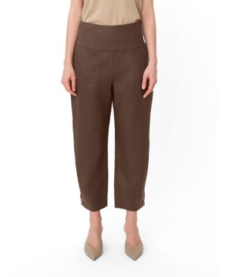 Women's Mapenna Cropped Linen Trousers