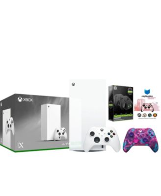 Xbox Series X 1TB Digital Console with Extra Controller, Charge Dock and MightySkins Code Bundle - Heart Breaker
