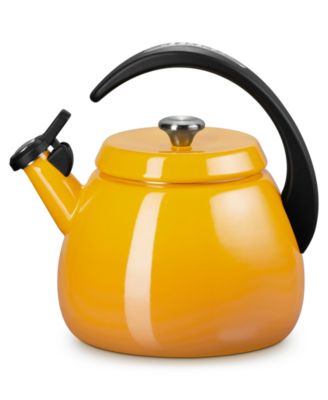 Enamel On Steel 2.2-Quart Cloche Tea Kettle