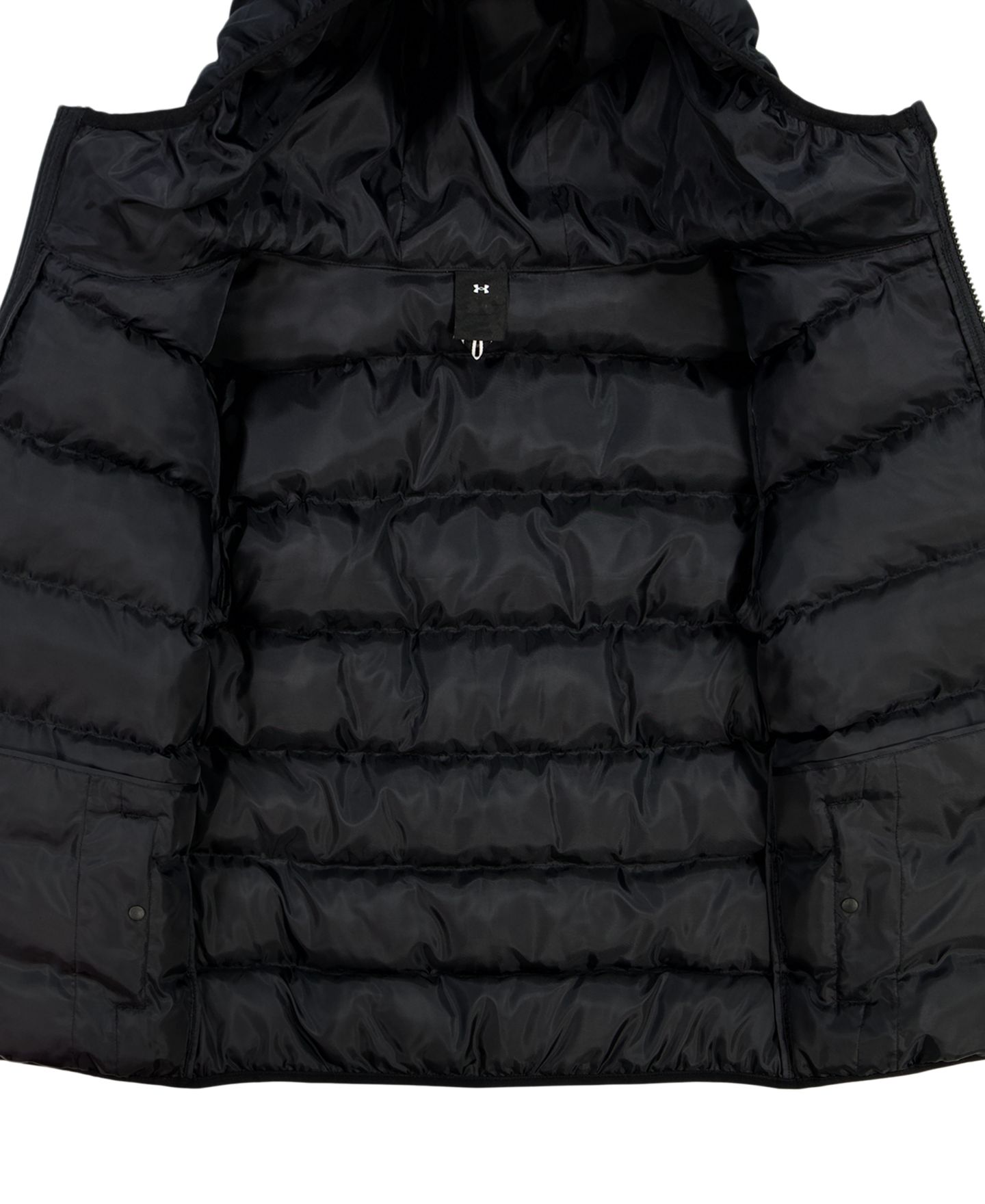 Куртка Under Armour Hooded Puffer Jacket для мальчиков, цвет: Чёрный — фото 4