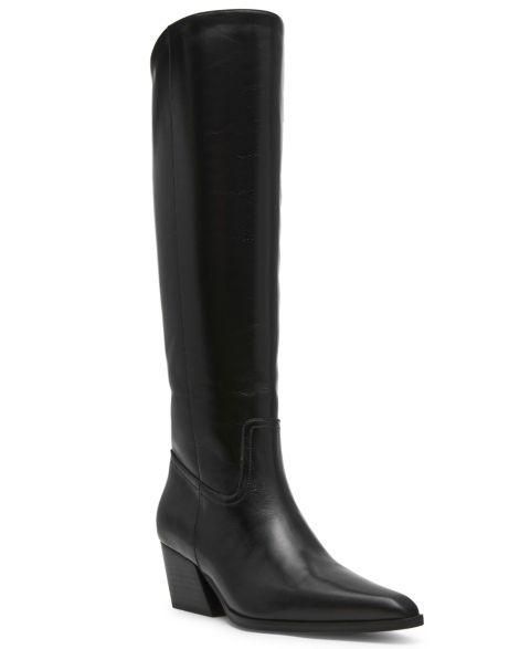 Женские ботинки Steve Madden Rodessa Tall Western, цвет: Чёрный