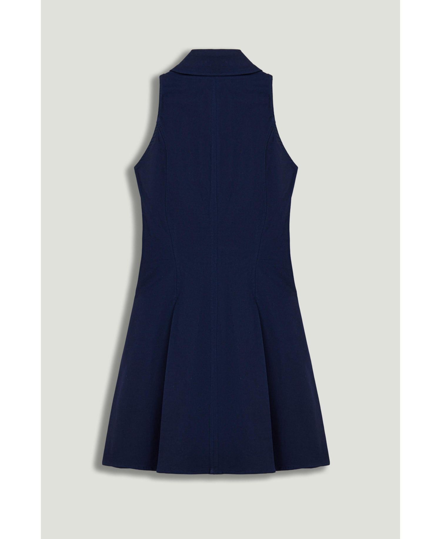Women's Sleeveless Pleated Mini Dress