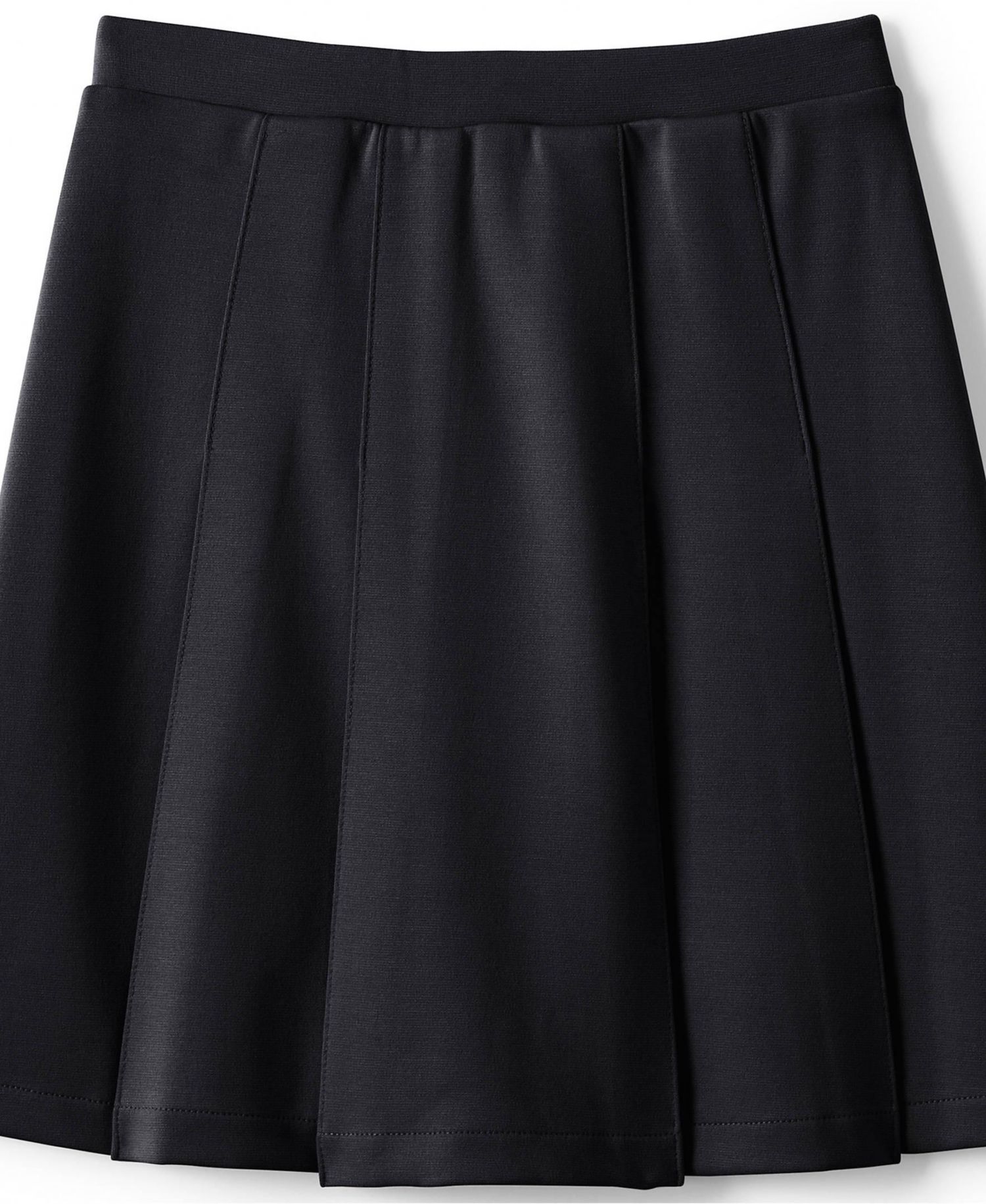 Little Girls Ponte Pleat Skirt Top of Knee