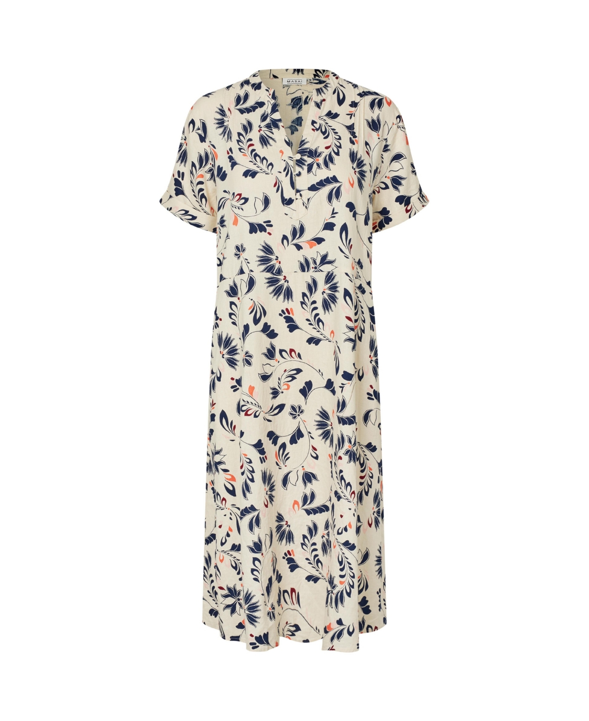 Masai Copenhagen Women's Manirevia Soft Linen Midi Dress