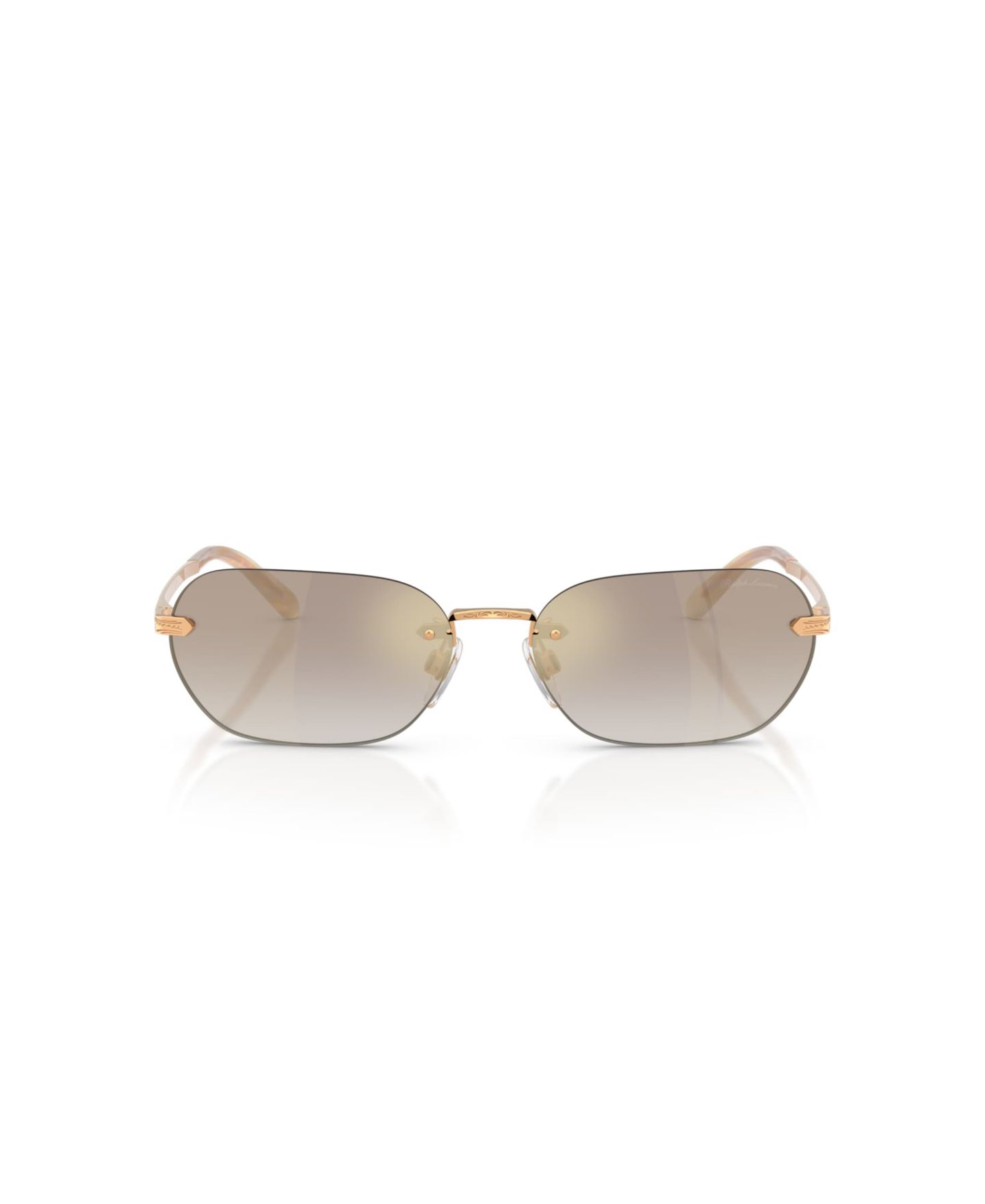 Женские солнцезащитные очки Ralph Lauren Sunglasses, RL7089, цвет: Состаренный золотой — фото 2