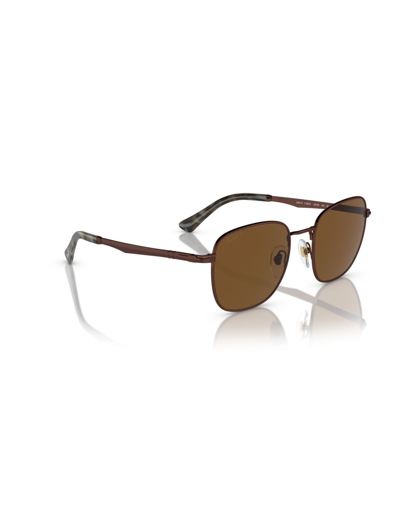 Солнцезащитные очки Persol Unisex Polarized, PO2497S, цвет: Коричневый — фото 6